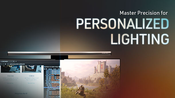 BenQ ScreenBar モニターライト モニター掛け式ライト | ベンキュー